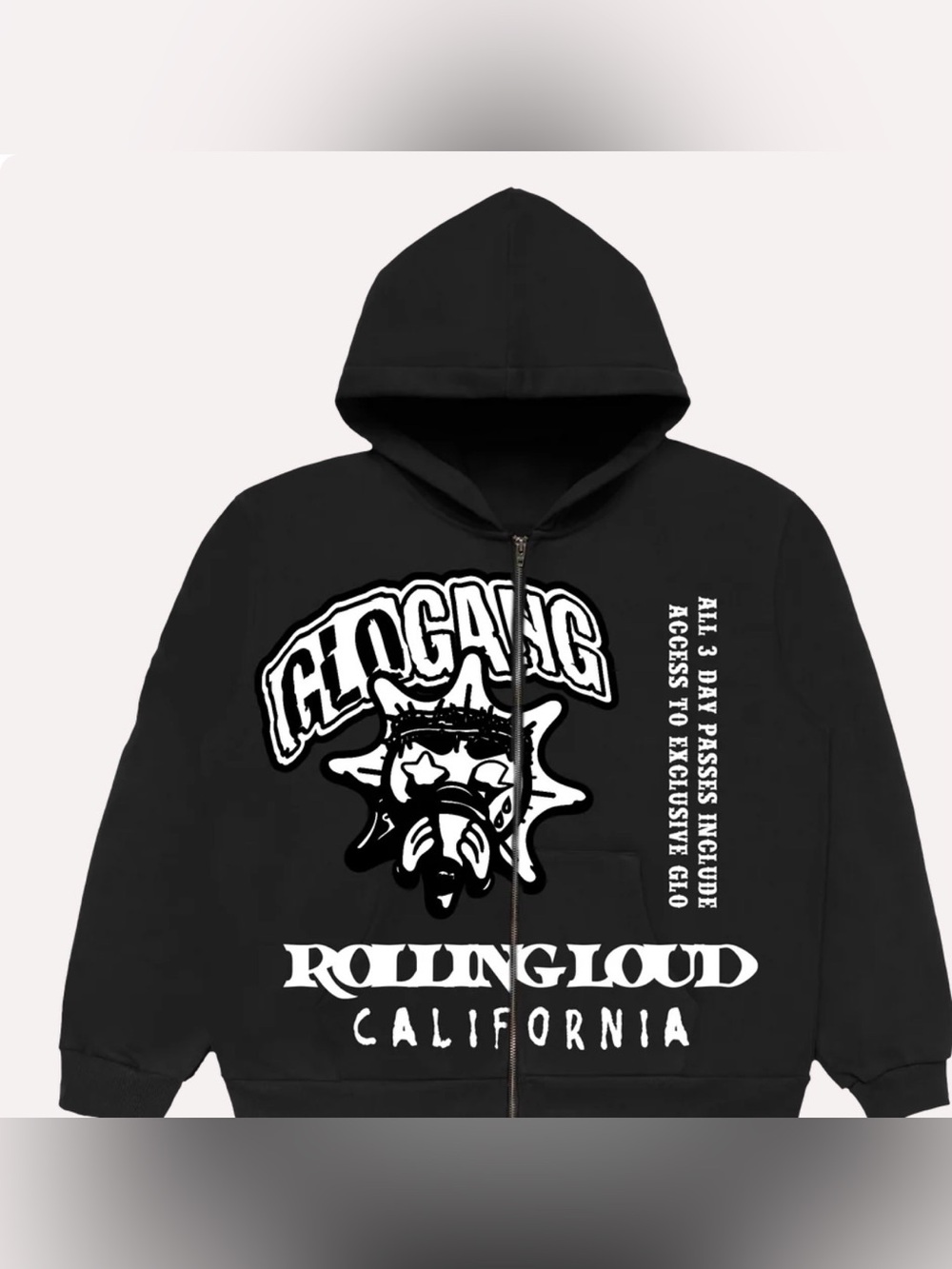 ⭐️Glogang Rolling Loud Cali Graphic Hoodie⭐️